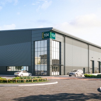 CGI design of Unit 101 at Drotwich